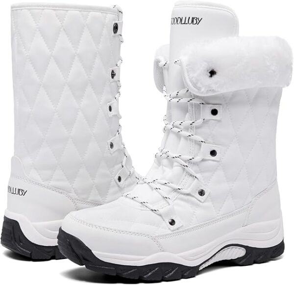 Lace-Up Women Snow Boots