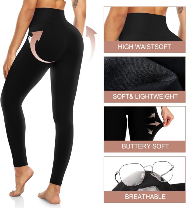 Pack Women's High Waisted Leggings - Image 4