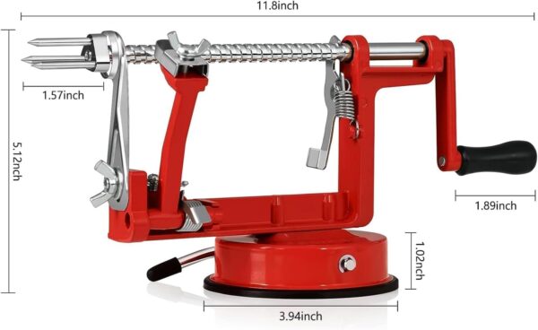 Chrome Apple Peeler Corer . - Image 2