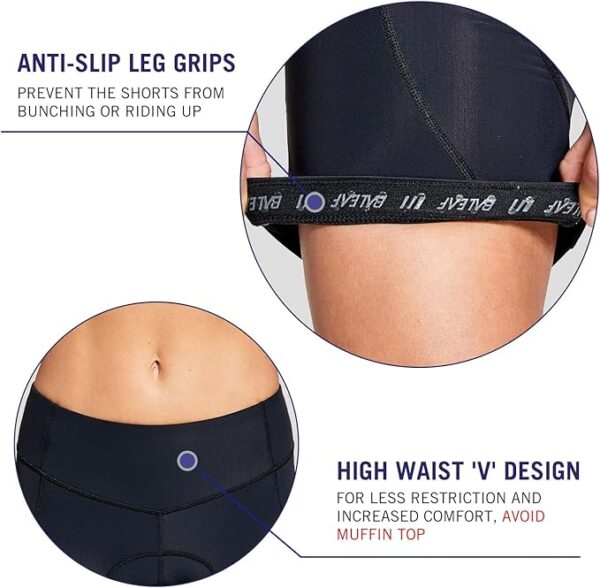 BALEAF 4D Padded Bike Shorts - Image 4