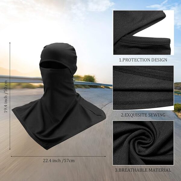 Piece Balaclava Sun & Neck Cover - Image 3