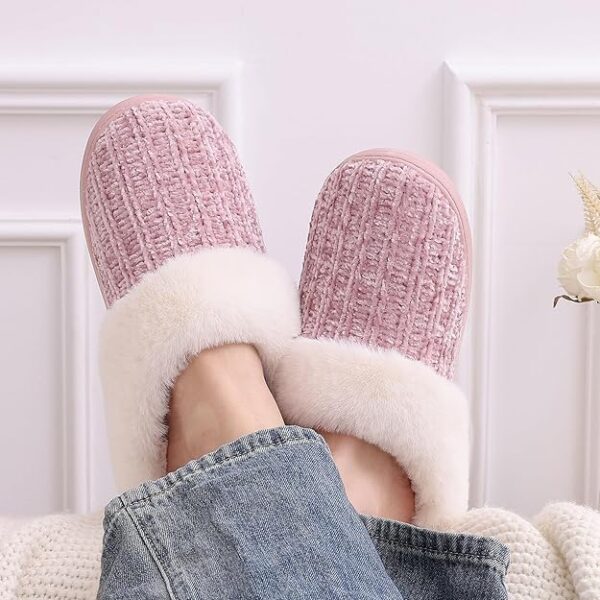 Evshine Warm Knit House Slippers - Image 2