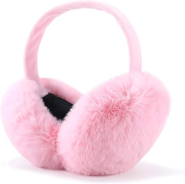 LCXSHYE CozyFur Foldable Winter Ear Muffs