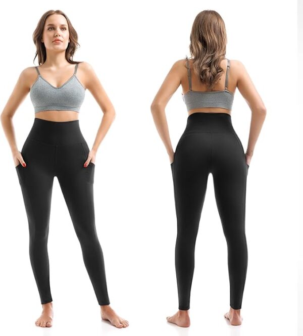 SINOPHANT Tummy Control Leggings with Pockets - Image 2