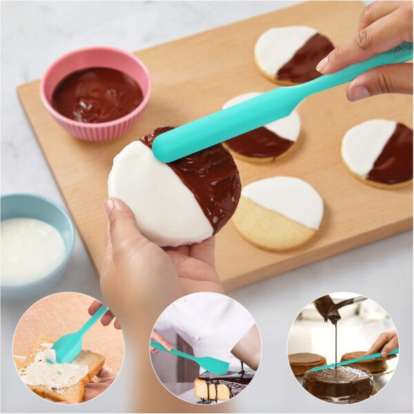 OTEC Food Grade Silicone Spatula Set - 5 Pcs - Image 5